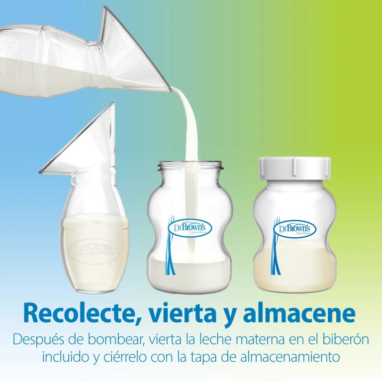 Extractor de Leche Manual 1 Pieza c/ Mam Boca Ancha 150ml  (c/bolso) Dr. Brown's