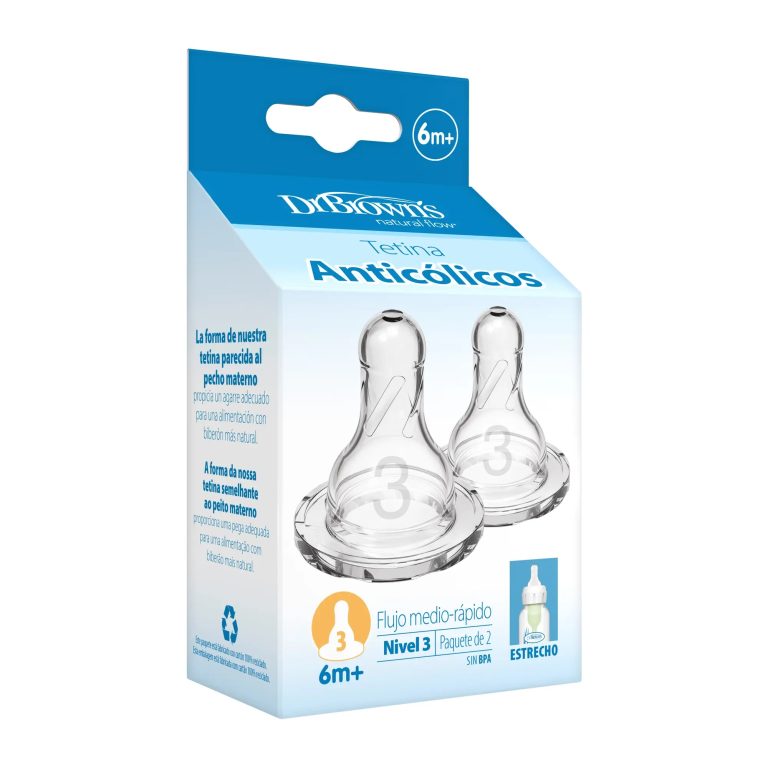 Tetina Estándar Options+ 6M+ 2UN Dr. Brown's