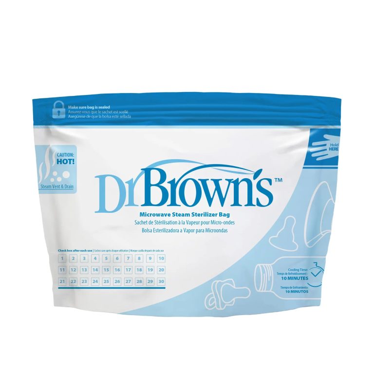 Bolsas para esterilizar microondas 5UN (uso hasta 20 veces) Dr. Brown's