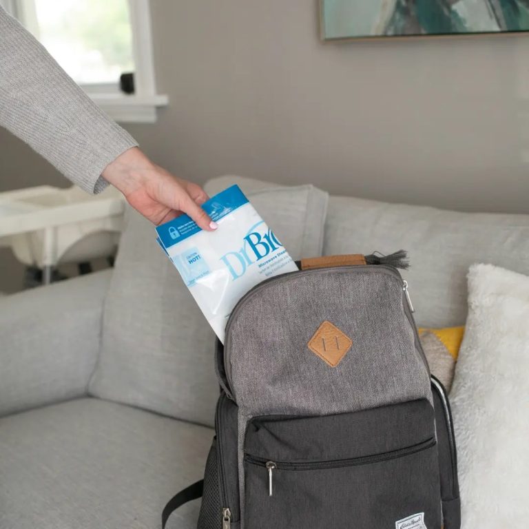 Bolsas para esterilizar microondas 5UN (uso hasta 20 veces) Dr. Brown's