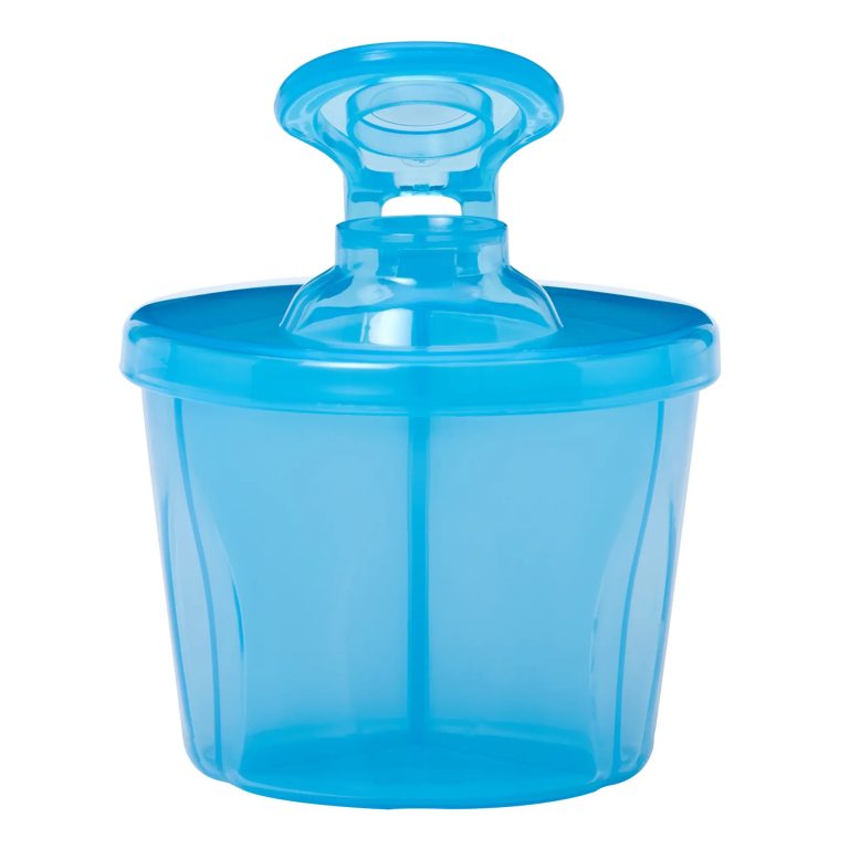 Dosificador de Leche Dr. Brown's, azul y rosado