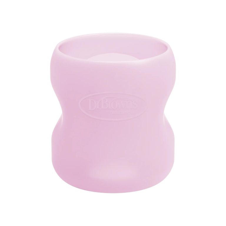 Funda Protección Mamadera Vidrio 150ml Dr. Brown's, Rosado y Azul