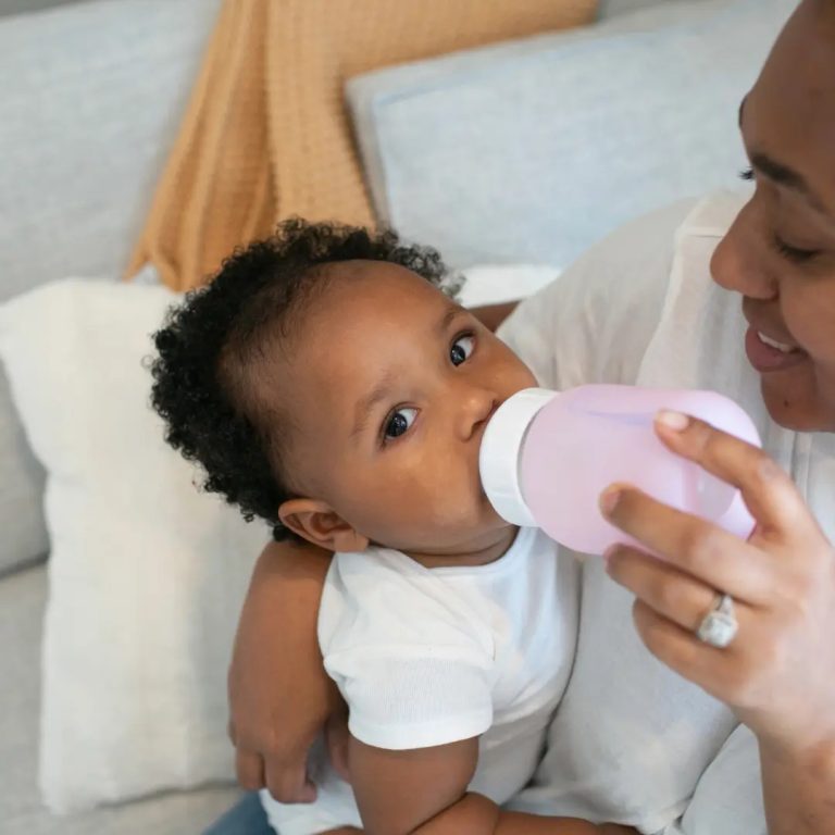 Funda Protección Mamadera Vidrio 150ml Dr. Brown's, Rosado y Azul