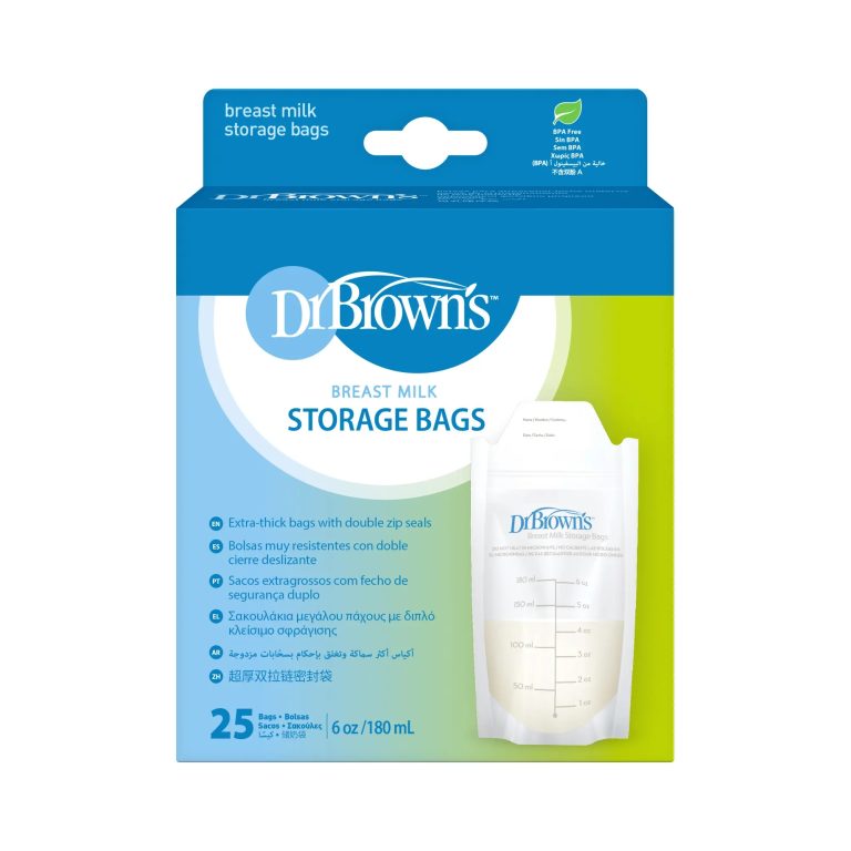 Bolsas de Leche Materna 180ml (25UN) Dr. Brown's