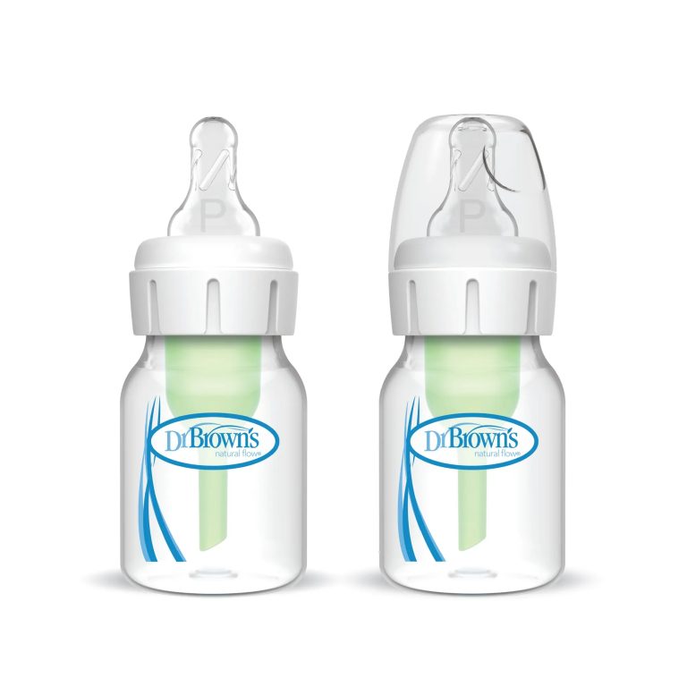 Mamadera Estándar Options+ 60ml, con tetina para prematuro Dr. Brown's