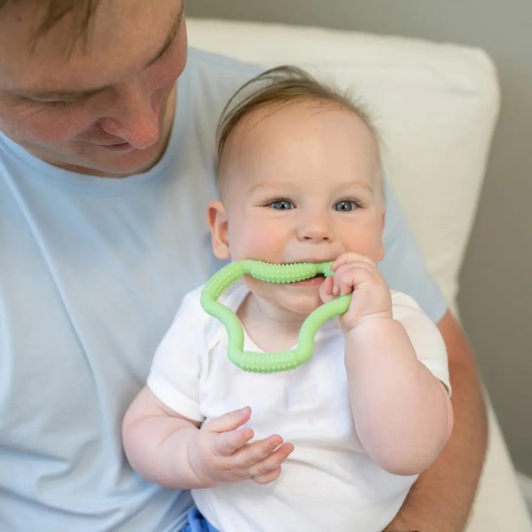 Mordedor flexible en forma de "A", Verde Dr. Brown's