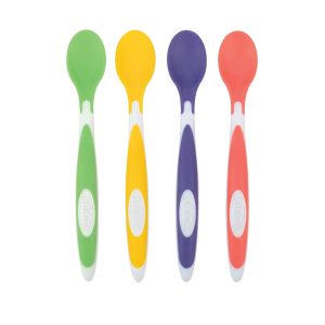 Pack 4 Cucharas punta blanda 4M+ Dr. Brown's