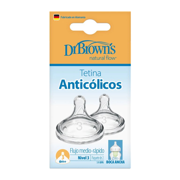 Tetina Boca Ancha Options+ 6M+ 2UN Dr. Brown's