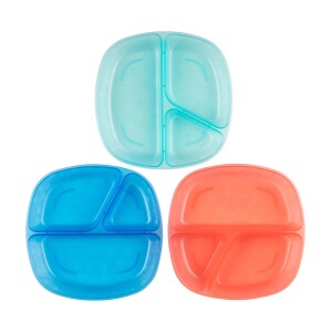 Pack 3 Platos divididos 4M+ Dr. Brown's