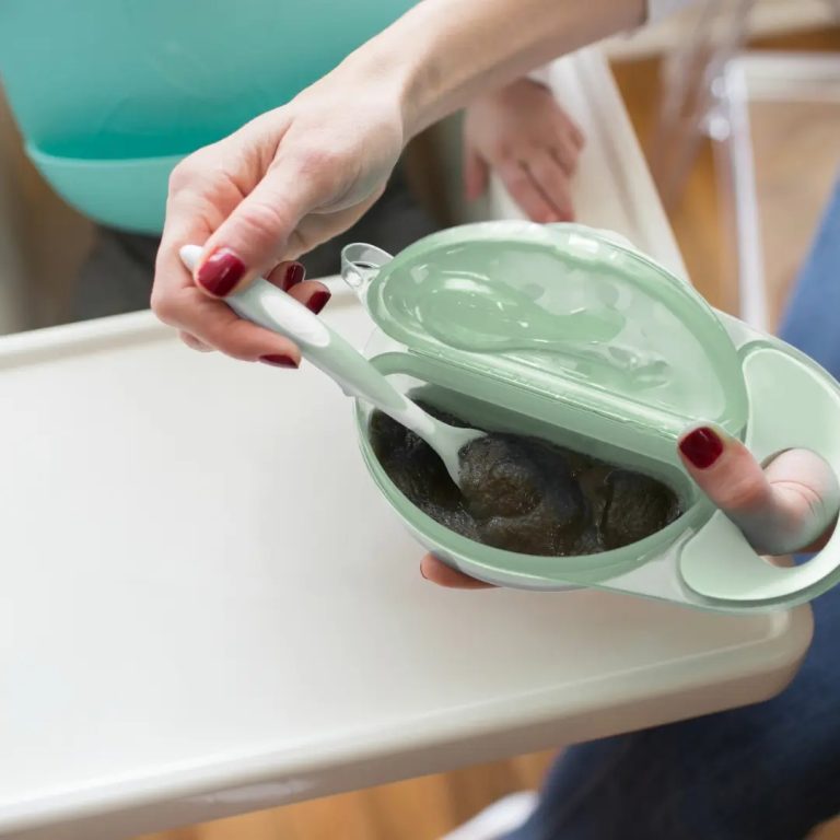 Plato y Cuchara para Viajes 4M+ Dr. Brown's