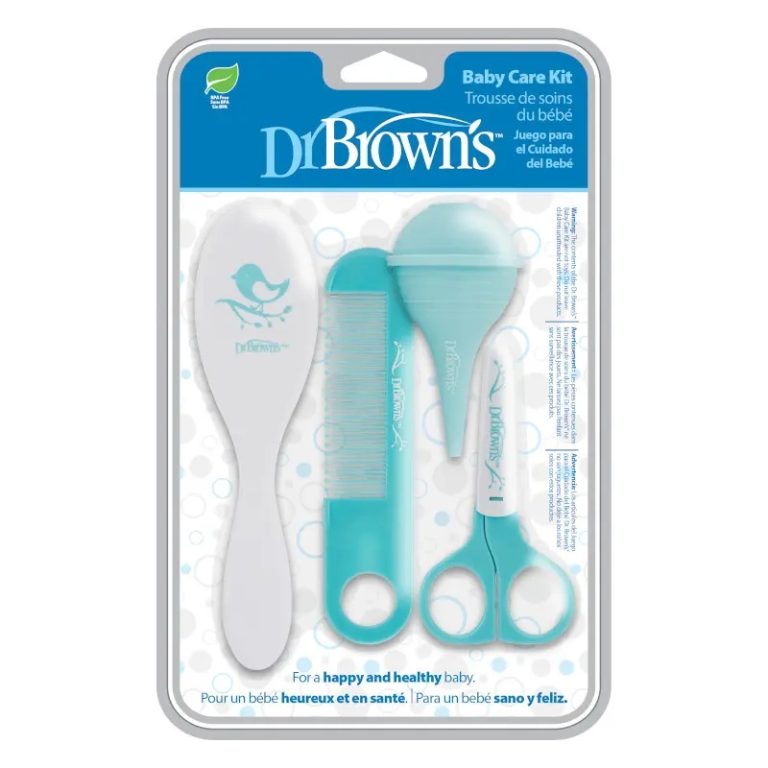 Baby Care Kit  (Cepillo, Peineta, Aspirador Nasal y tijeras para uñas) Dr. Brown's
