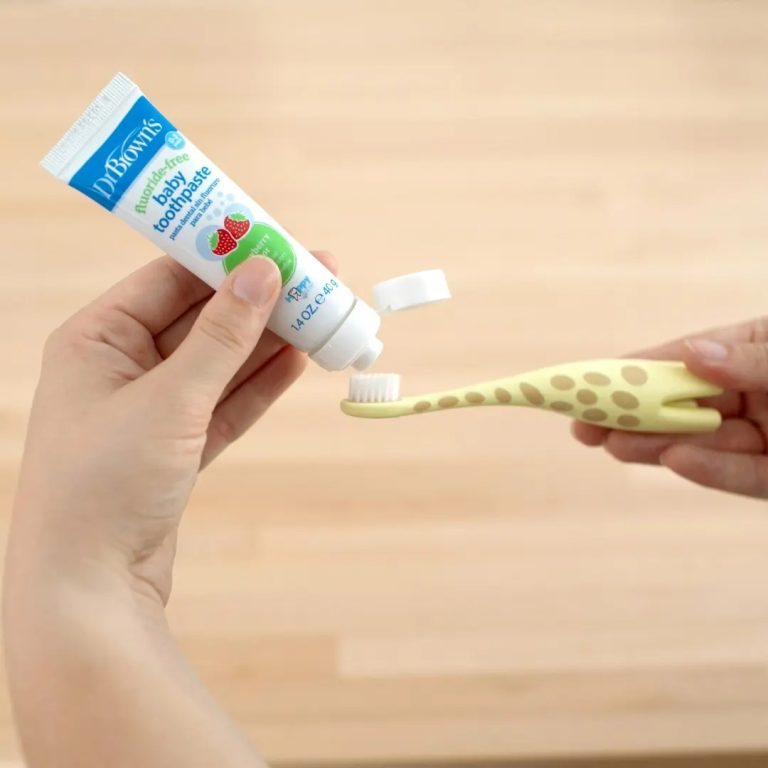 Cepillo de Dientes para Bebés y Niños Pequeños 0-3 años Jirafa Dr.Brown's