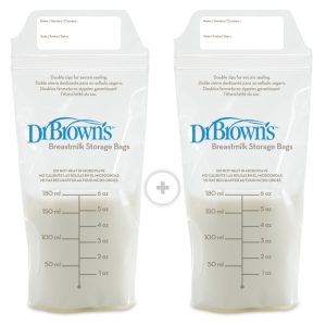 Pack 2 Bolsas de Leche Materna 180ml (25UN) Dr. Brown's