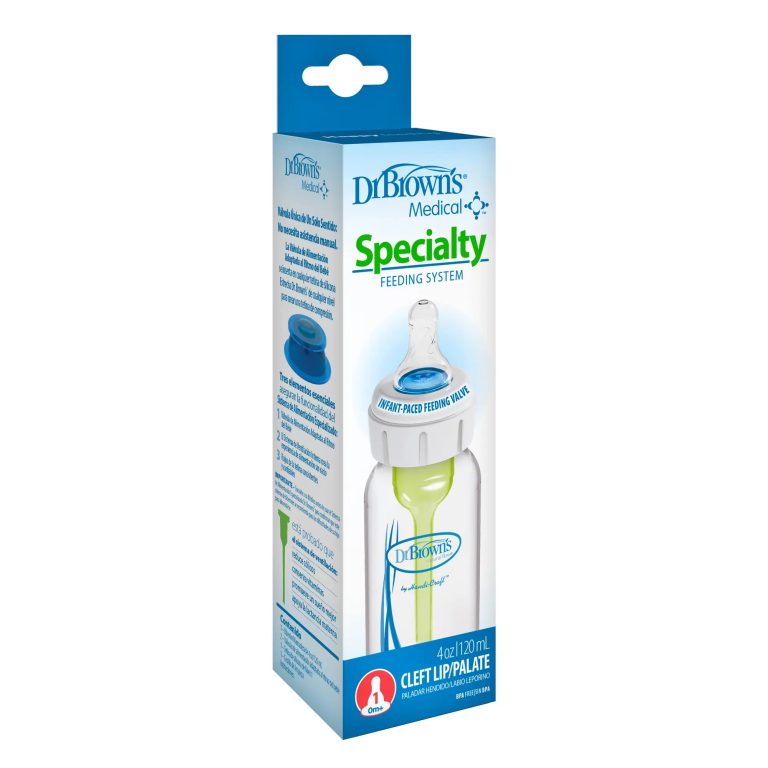 Mamadera Alimentación Especial 120ml (labio leporino, palar hendido, etc.) Dr. Brown's