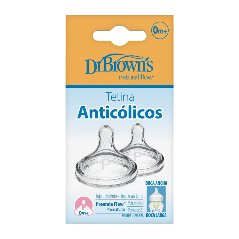 Tetina Boca Ancha Options+ Prematuro 2UN Dr. Brown's