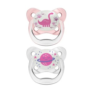Chupete Prevent Noche Mariposa 6-18M 2UN Dr. Brown's