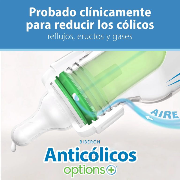 Pack 2 Mamaderas Estándar Options+ Vidrio 120ml Dr. Brown's
