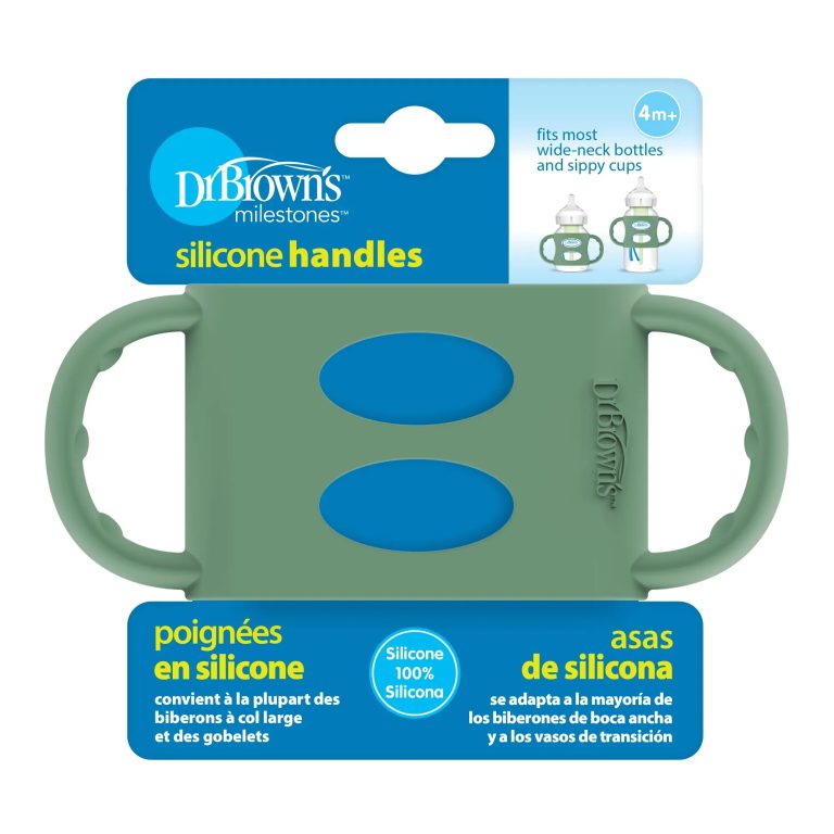 Mango para Mamaderas Boca Ancha, Verde Unisex Dr. Brown's