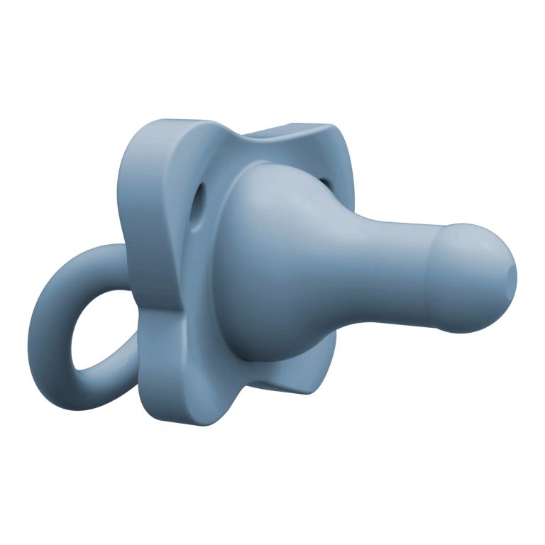 Chupete una sola pieza 0-6M grado médico Dr. Brown's, Rosado y Azul - Happy Paci