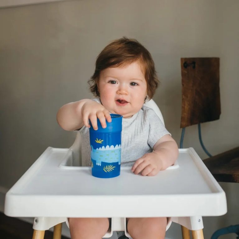 Vaso 360° sin asas 300ml 9M+ Dr. Brown's, Azul, Rosado y Verde