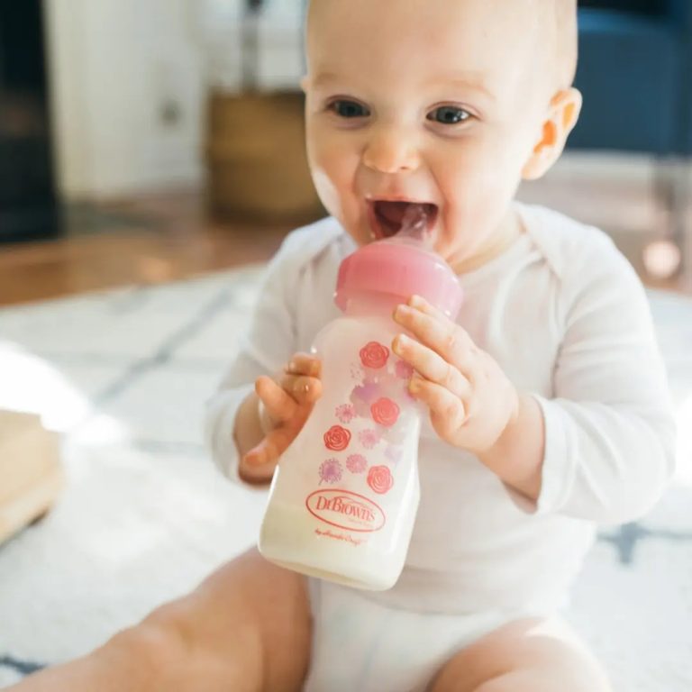 SET REGALO BOCA ANCHA Options+ Dr. Brown's, Azul y Rosado