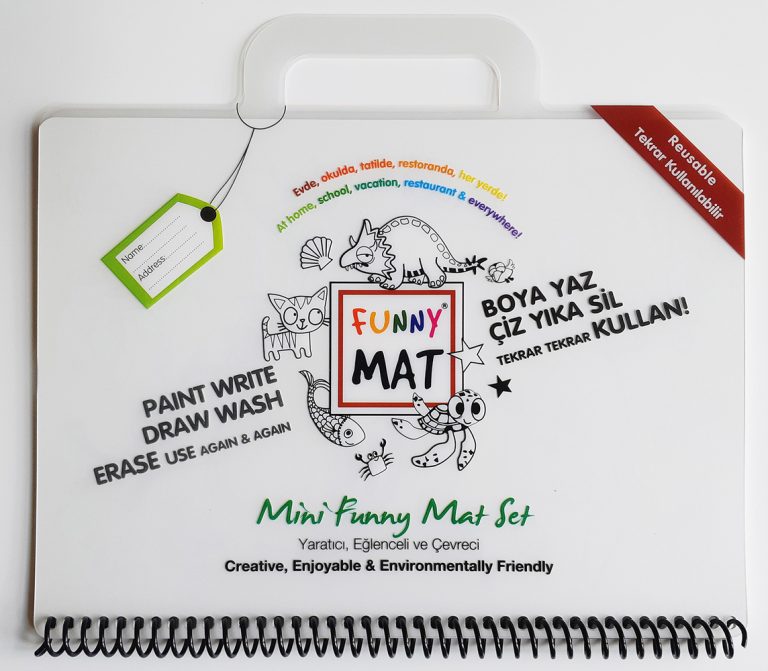 SET DE VIAJE REUTILIZABLE PARA COLOREAR (+3 AÑOS)