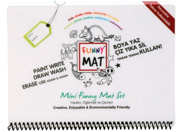 SET DE VIAJE REUTILIZABLE PARA COLOREAR (+3 AÑOS)