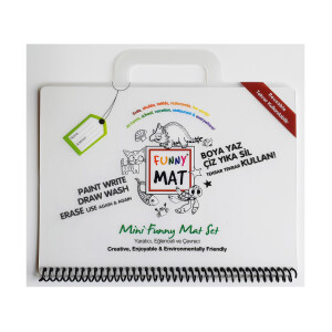 Set de Viaje Reutilizable para Colorear (+3 Años) Funny Mat