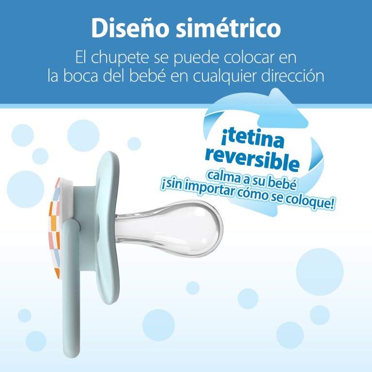 Chupete Advantage Noche, Océano Azul 0-6M, 2UN  Dr. Brown's