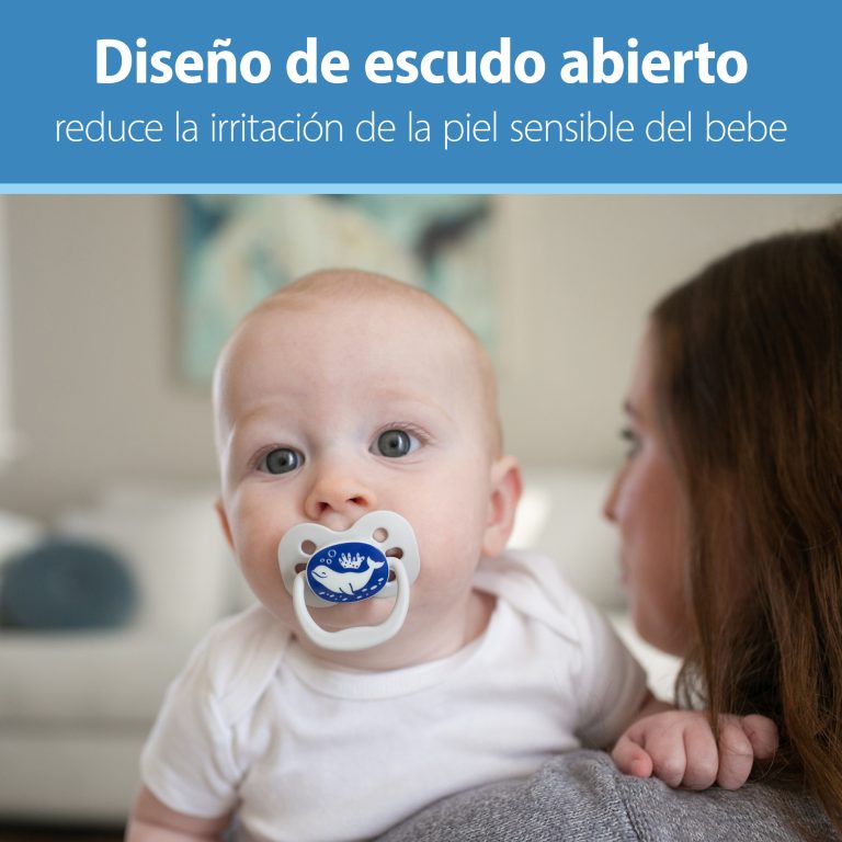 Chupete Advantage Noche, Océano Azul 0-6M, 2UN  Dr. Brown's