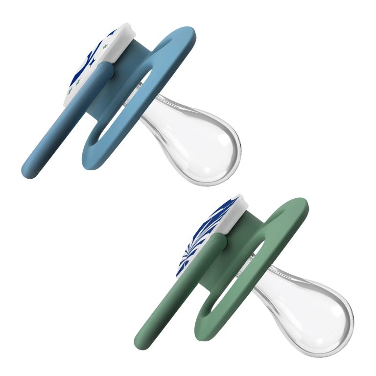 Chupete Advantage Noche, Naturaleza Azul 6-18, 2UN  Dr. Brown's