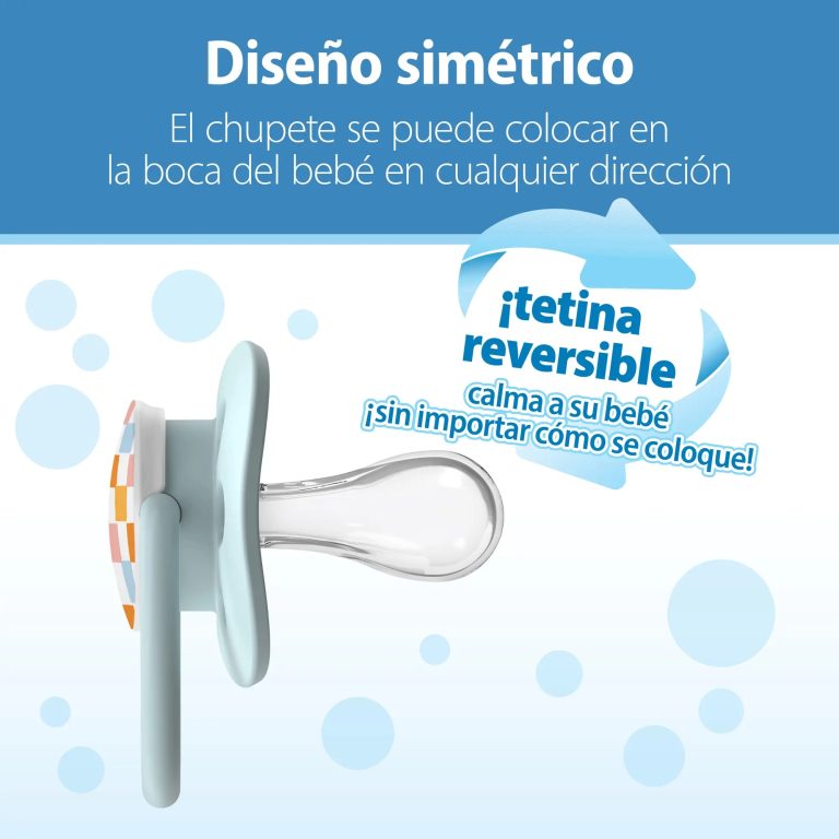 Chupete Advantage Noche, Naturaleza Azul 6-18, 2UN  Dr. Brown's