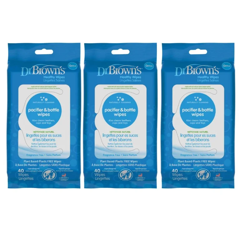 Pack 3 Toallitas Limpieza para Mamadera y Chupetes 40UN Dr. Brown's