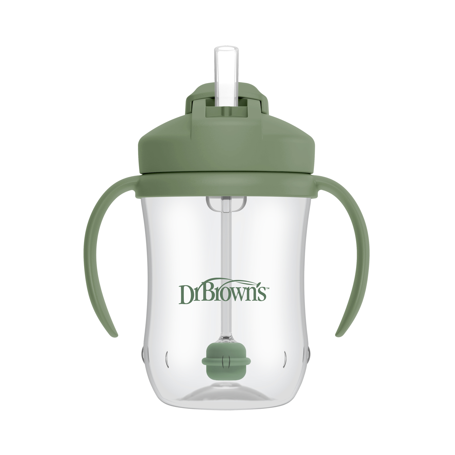 1er Vaso con asas y pajita 270ml 6M+ Dr. Brown's (Colores Modernos) - Imagen 8