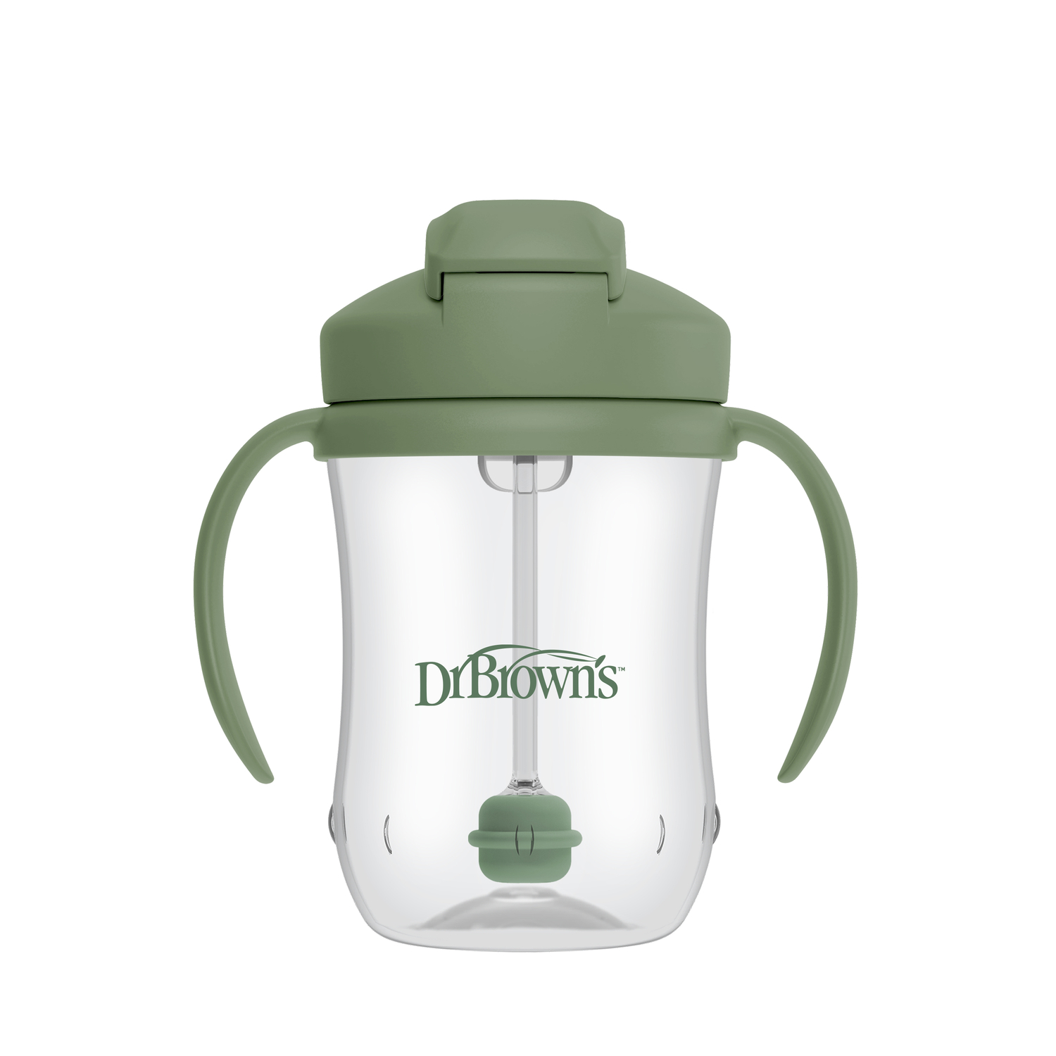 1er Vaso con asas y pajita 270ml 6M+ Dr. Brown's (Colores Modernos) - Imagen 11