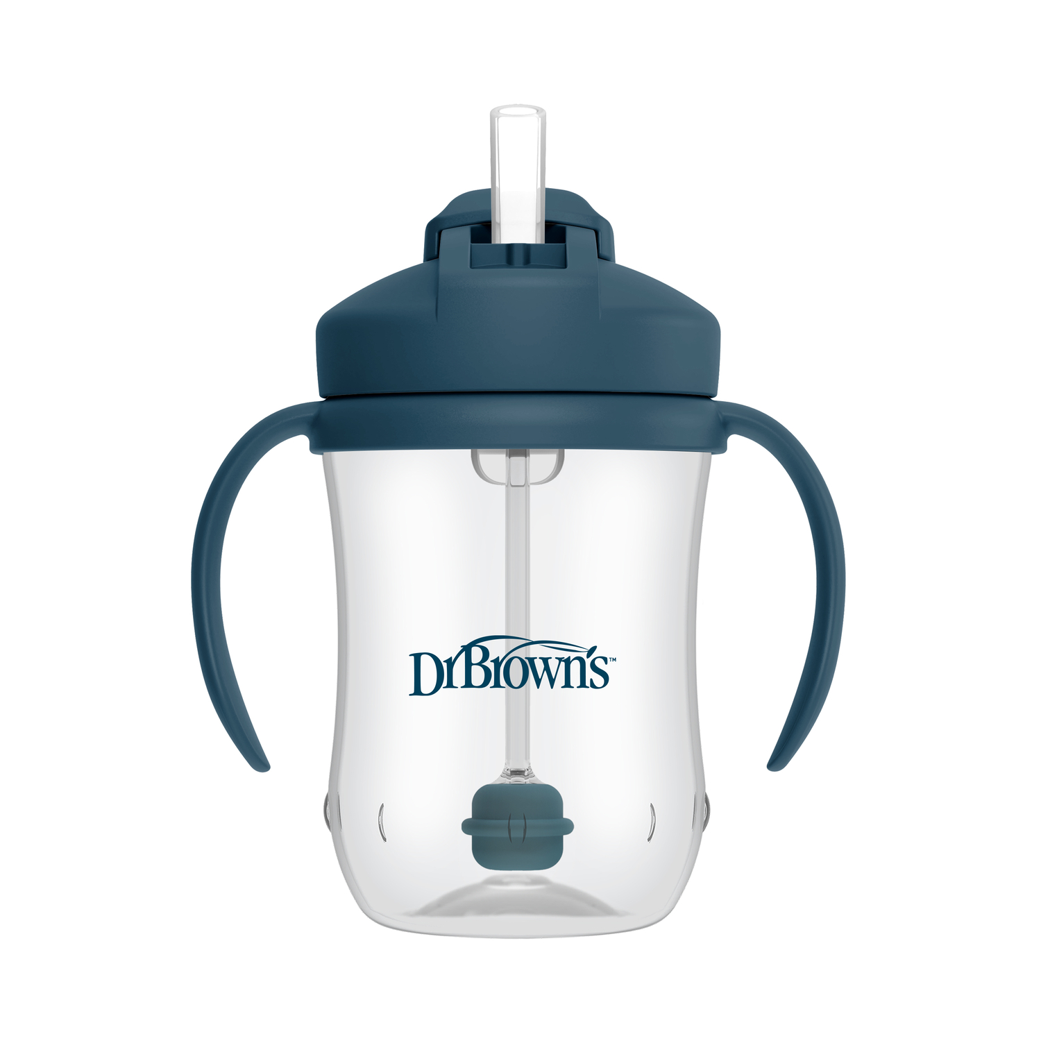 1er Vaso con asas y pajita 270ml 6M+ Dr. Brown's (Colores Modernos) - Imagen 17