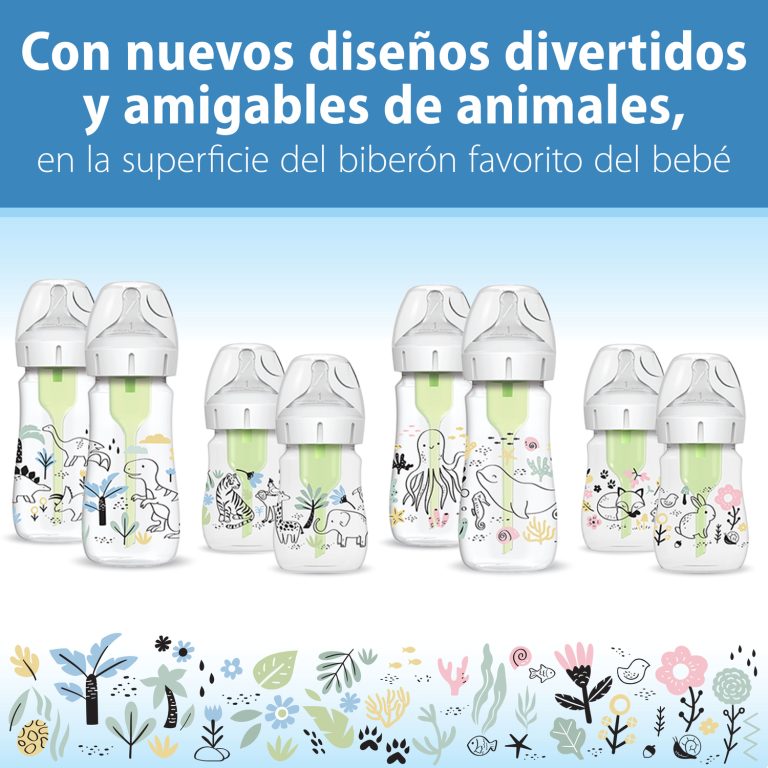 Pack 2 Mamaderas Boca Ancha Options+ 150ml, Jungla Dr. Brown's