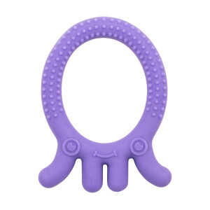 Mordedor Flexible Pulpo Morado 3M+ Dr. Brown's